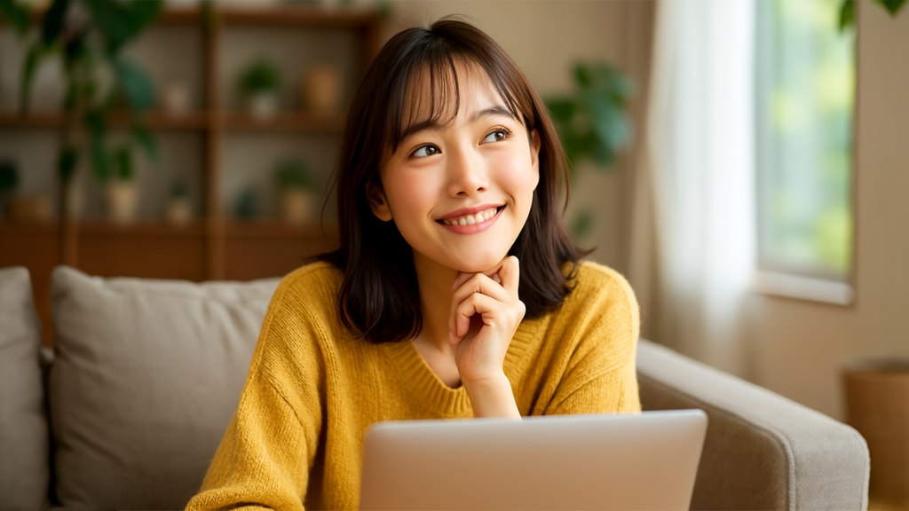 アフィリエイターの女性